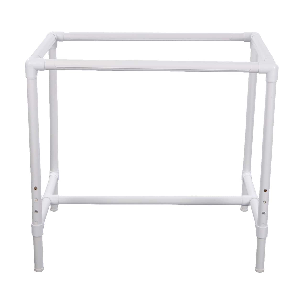 Dritz&#xAE; 35&#x27;&#x27; White Adjustable Quilter&#x27;s Floor Frame